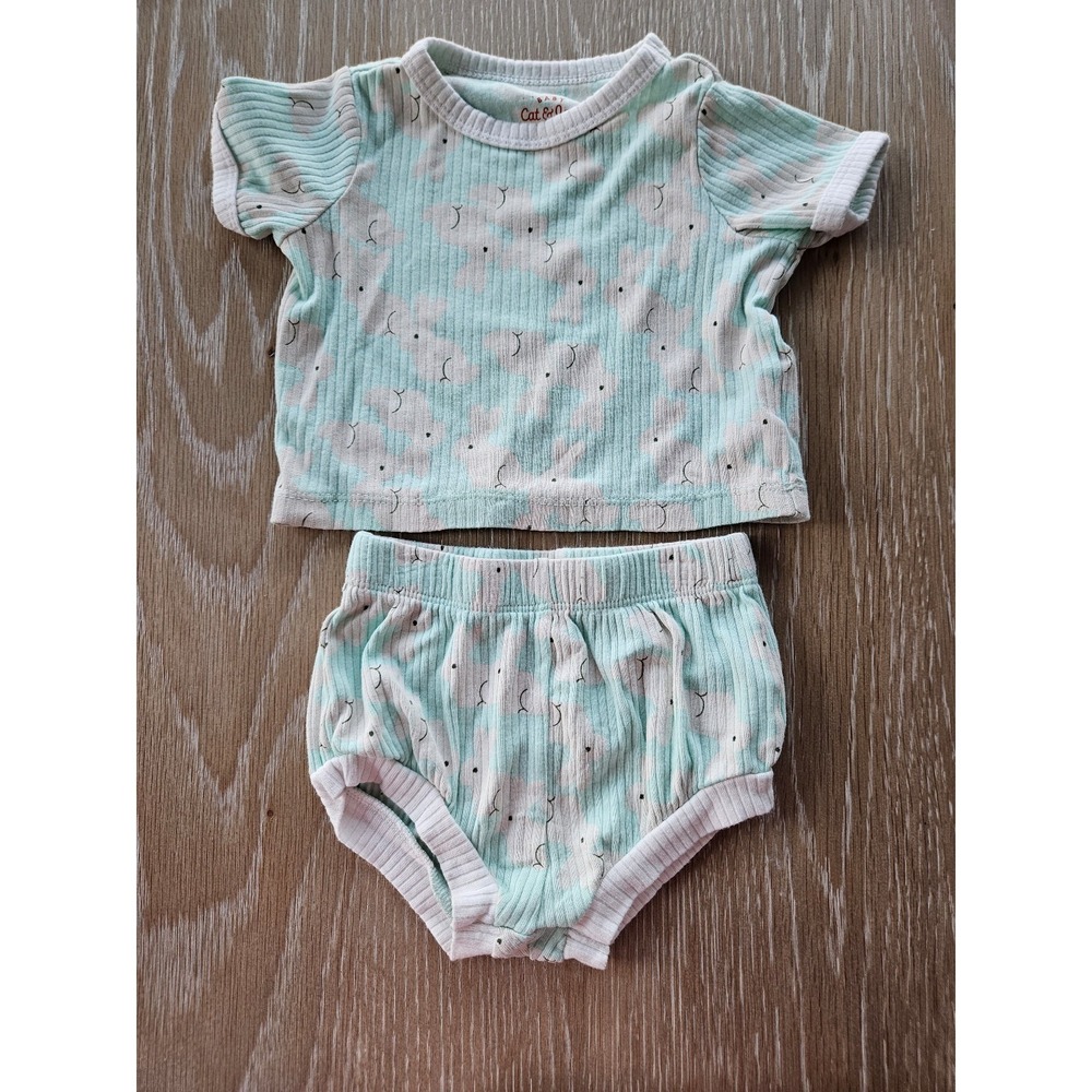 Cat and jack baby bunny set 3-6‎ mos